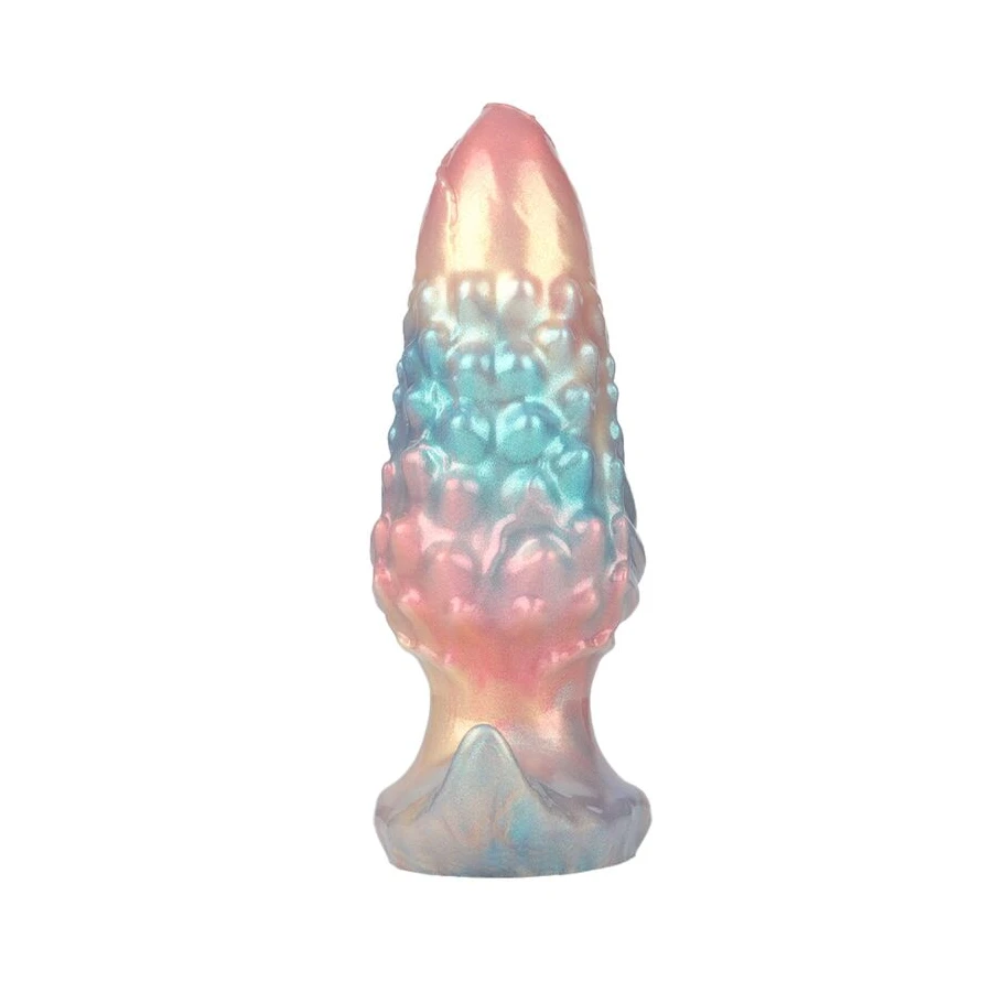 POWER MONSTERS - EBON LEVIATHAN TRICOLORE PLUG ANALE GONFIABILE FANTASY 18 CM